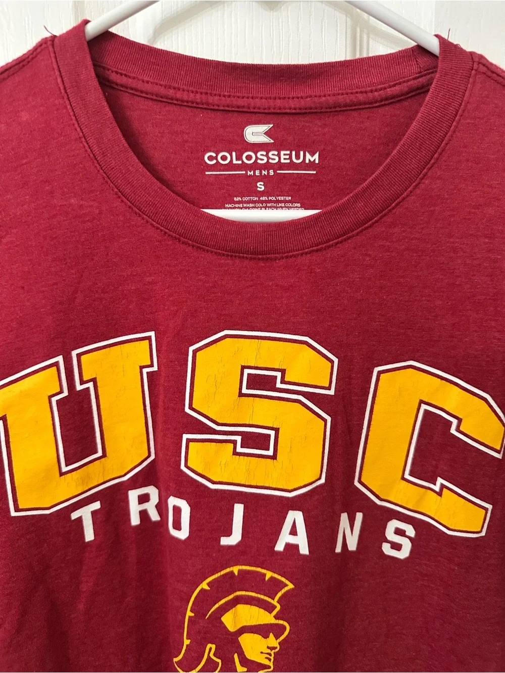 Colosseum Men's USC Trojans T-shirt, size S